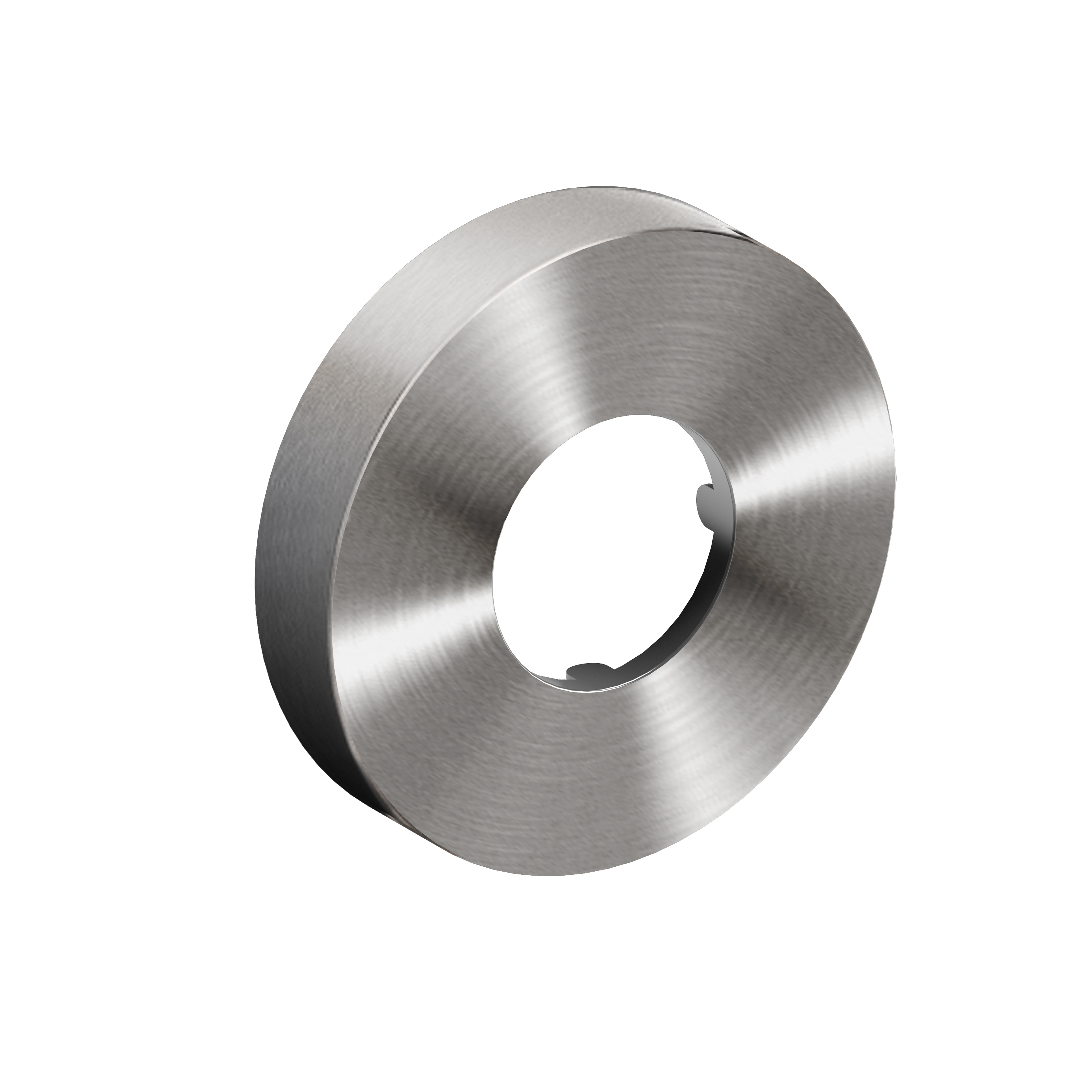 Clou Muurrozet 6cm, rvs geborsteld t.b.v. Mini Suk sifon